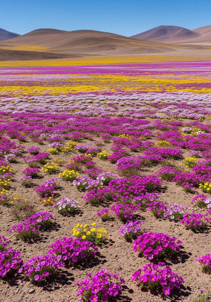 desierto de Atacama florido, Chile, 